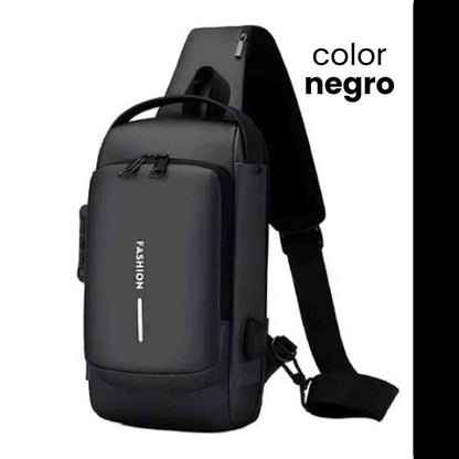 Bolso Antirrobo inteligente + Obsequio gratis Barbera recargable ( Estilo y Seguridad a tu alcance )