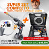 (Hidrolavadora Portatil Hidroflash® + Doble Batería + Maletín)Set Completo