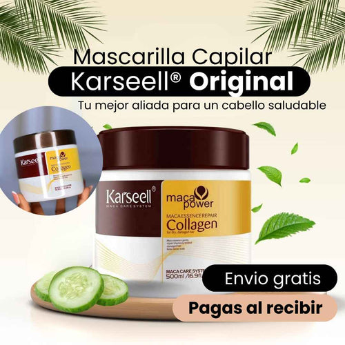 Mascarilla capilar Karseell® Original (nutre y fortalece tu cabello) +Ebook digital gratis de obsequio